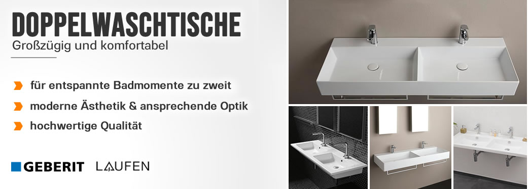 Doppelwaschtische
