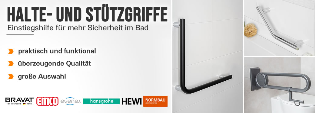 Badewannengriffe und Duschgriffe