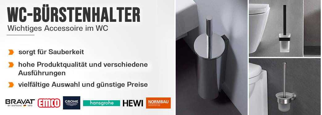 Toilettenb�rstenhalter und WC Garnituren
