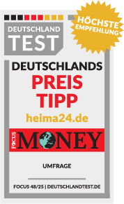 Focus Money und heima24 Auszeichnung 