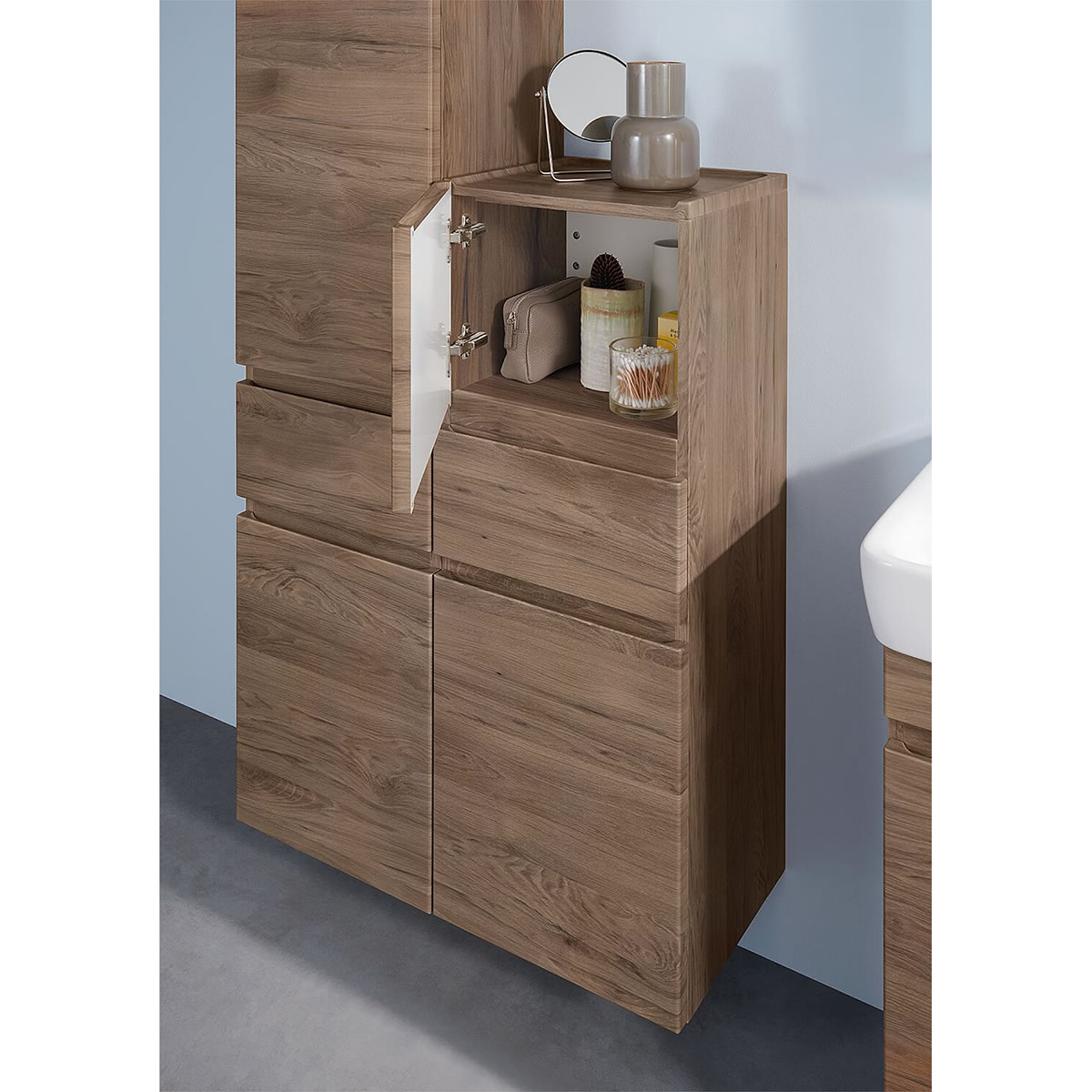 Hochschrank Geberit Renova Plan 2 T ren 1 Schublade 390 X 1050 X 360 