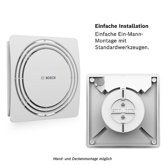 Bild 7 - BOSCH Badl�fter Fan 1900 W 125, � 125 mm, Silent-Funktion - 7733703549