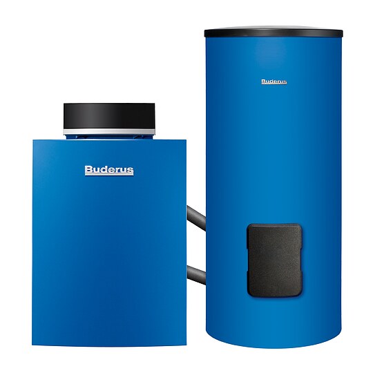 Bild 4 - Buderus GB212 Logaplus Gas-Brennwert Heizungspaket K61 mit nebenstehendem Warmwasserspeicher SU200, Regelger�t & Zubeh�r - 30 kW - 7739610452