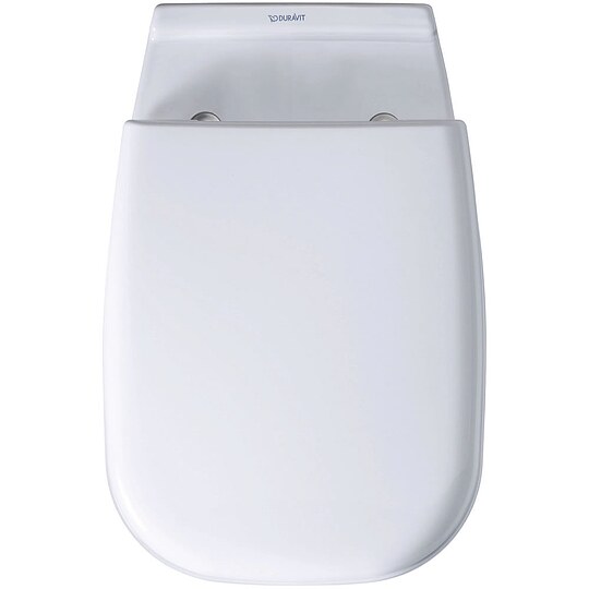 Bild 8 - WC-Sitz Duravit D-Code Softclose für Compact WC, weiß - 0067390099