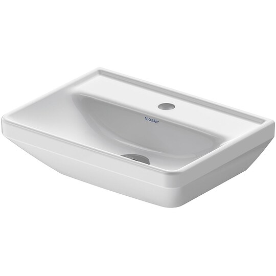 Bild 2 - Handwaschbecken Duravit D-Neo 450 x 130 x 335 mm, ohne �berlauf, 1 Hahnloch mittig, wei� - 0738450041