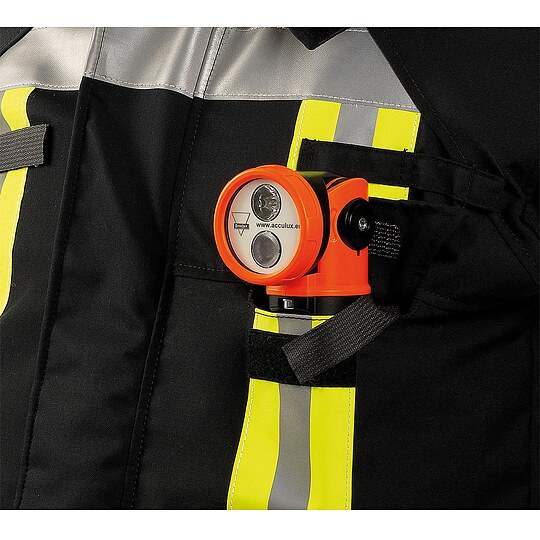 Bild 5 - ACCULUX HL 25 EX LED Handleuchte, orange/schwarz - 170 lm