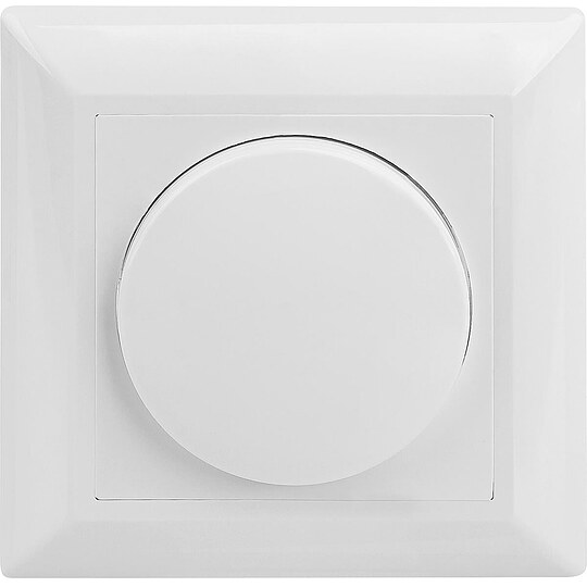 Bild 2 - Abdeckrahmen LED-Drehdimmer - 84 x 84 x 19 mm
