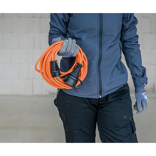 Bild 2 - Verl�ngerungskabel IP44, AT-N05V3V3-F 3G1,5, orange - 10 m