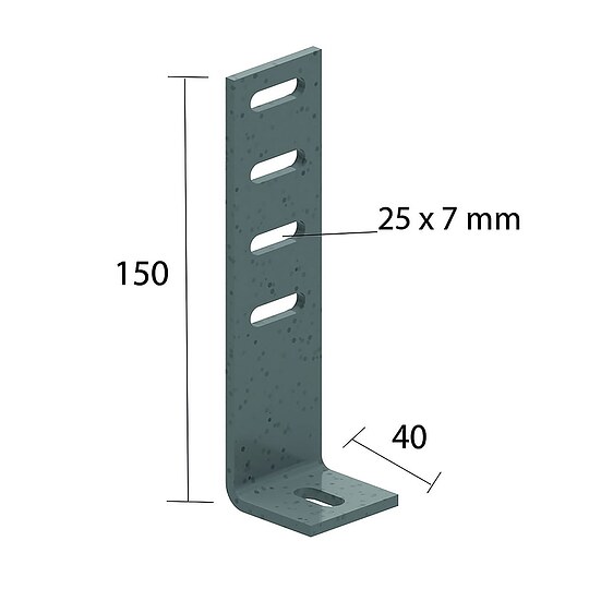 Bild 2 - Abstandsbügel -150 x 40 mm
