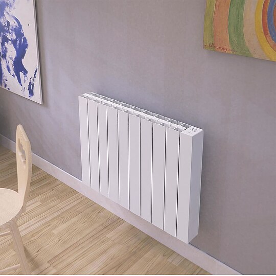 Bild 3 - Aluminium-Heizkrper elektrisch E-Blitz Core 1000, 230V, 50/60 Hz - 1000 Watt - 473 x 577 x 97 mm