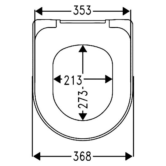 Bild 2 - WC-Sitz Egu SoftClose mit Take Off - 93 009 52