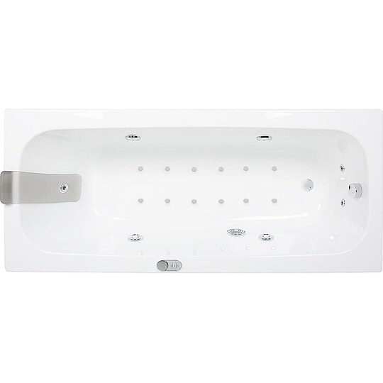 Bild 3 - Whirlpool Pop 1700 Combisystem 4 Massage-, 12 Airpool-, 2 Fu�-, 1 R�cken-D�sen, 1700 x 435 x 750 mm - 93 160 00