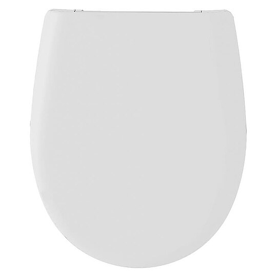 Bild 2 - WC-Sitz Laniara aus Duroplast, Edelstahlscharniere, weiß - 93 236 44