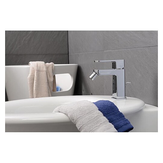 Bild 2 - Bidetmischer Dokos, Ausladung 105 mm, chrom - 93 720 78