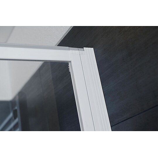 Bild 8 - Badewannenaufsatz Starlight 1330 x 1400 mm 3 mm Glas ETC 3-teilige Faltwand - 93 906 57