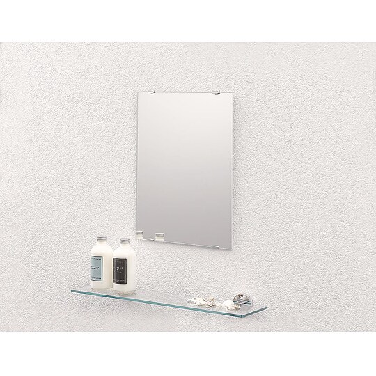 Bild 2 - Spiegel Lierelva rechteckig ohne Befestigung, Kanten geschliffen, 400 x 300 x 5 mm - 93 906 71