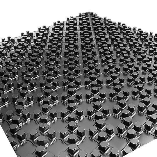 Bild 2 - 120 m Fubodenheizung-Set - Noppensystem - 11 mm Wrme-Dmmung - hohe Tragkraft - Alu-Verbundrohr 16 x 2 mm Heizung