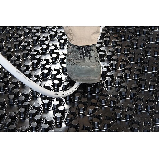 Bild 3 - 120 m Fubodenheizung-Set - Noppensystem - 11 mm Wrme-Dmmung - hohe Tragkraft - Alu-Verbundrohr 16 x 2 mm Heizung