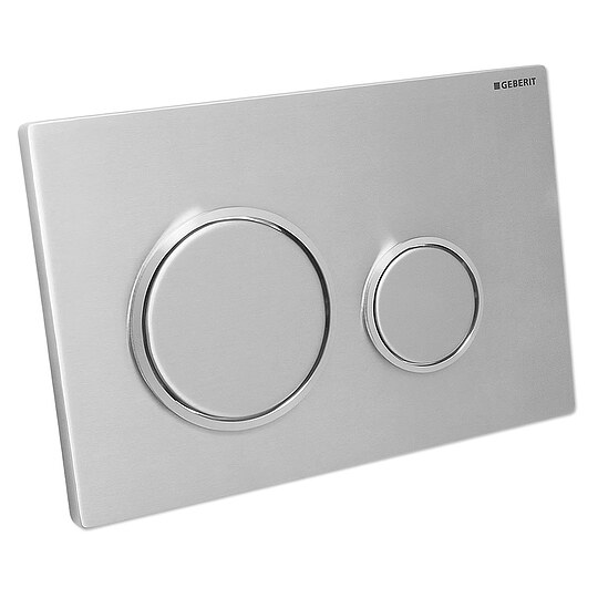 Bild 2 - Betätigungsplatte SIGMA20 Edelstahl, 2-Mengen-Spülung - 115882SN1