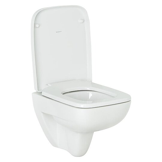 Bild 2 - Wand-Tiefspül-WC Geberit Renova Compact Square 355 x 340 x 485 mm, weiß - 206145000