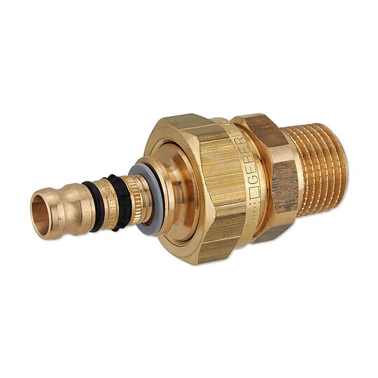 Bild 2 - GEBERIT Mepla Press-�bergangsverschraubung 16 mm x 1/2 Zoll AG - 601.590.00.5