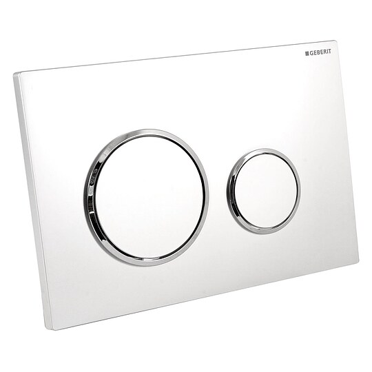 Bild 3 - Geberit WC-Element Duofix SIGMA 112 cm + SIGMA20 Platte wei� + Wandhalter + Gratis Schallschutzset