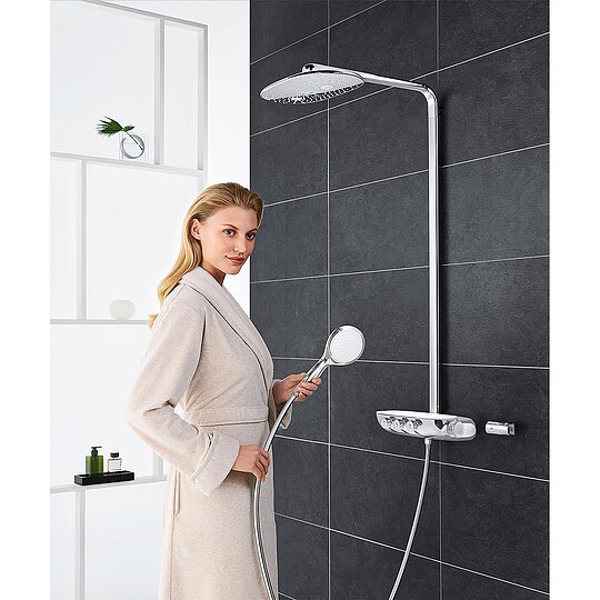 Bild 4 - Brause-System Grohe SmartControl 360 Duo Handbrause, Kopfbrause 220 x 361 mm und Thermostat, chrom - 26250000