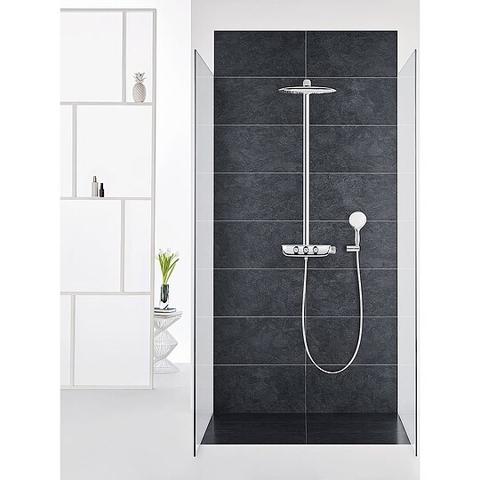 Bild 5 - Brause-System Grohe SmartControl 360 Duo Handbrause, Kopfbrause 220 x 361 mm und Thermostat, chrom - 26250000