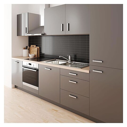 Bild 7 - Spültischmischer Grohe Eurosmart Cosmopolitan Schwenkauslauf, Ausladung 226 mm, chrom - 32842000