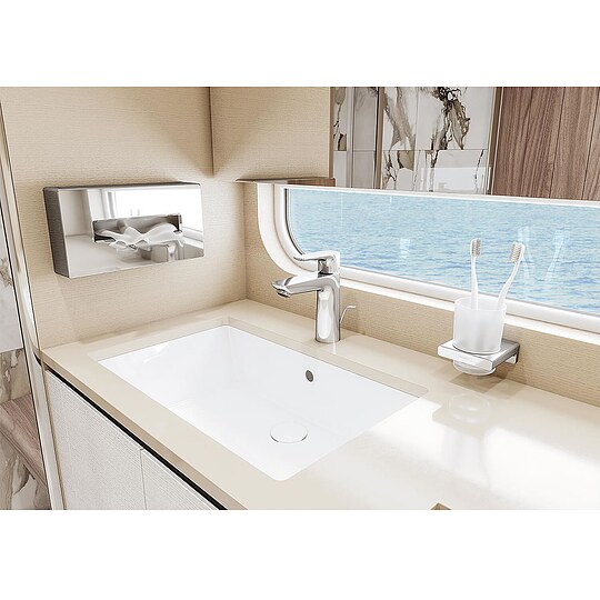 Bild 5 - Zahnputzbecher Hansgrohe AddStoris, chrom - 41749000