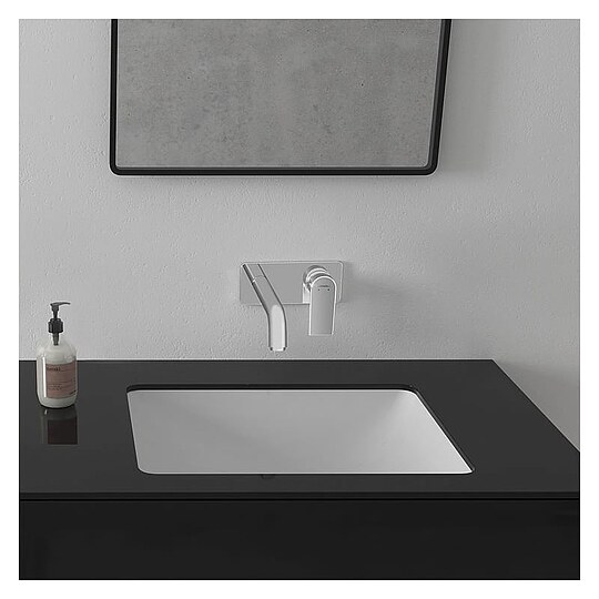 Bild 2 - Wand-Waschtischmischer Hansgrohe Vernis Shape, Ausladung 207 mm, chrom - 71578000