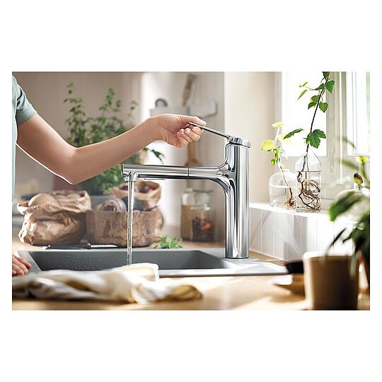 Bild 2 - Spültischmischer Hansgrohe Zesis 160 M33 - 74801000