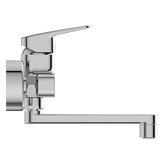 Bild 3 - Wand-Spültischmischer Ideal Standard Ceraplan, Ausladung 198 mm, chrom - BD341AA