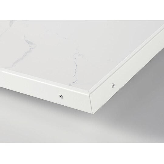 Bild 3 - jollytherm Infrarot Keramikheizk�rper 60 x 120 cm, 1200 Watt, marmoroptik wei� - 10852