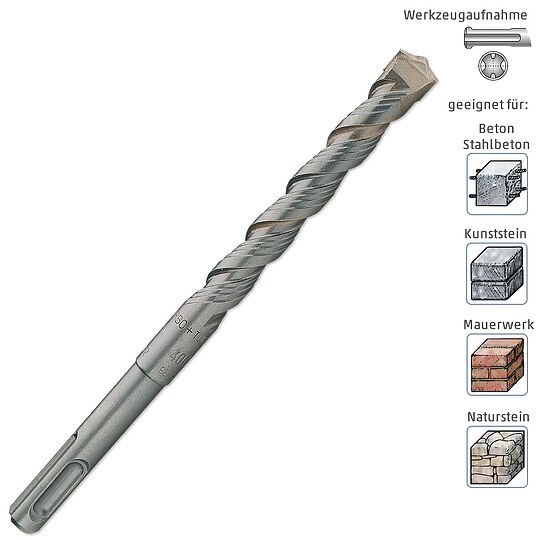 Bild 2 - KEIL Hammerbohrer TURBOKEIL MS5 / 8 x 160 x 100 mm - 253.080.160