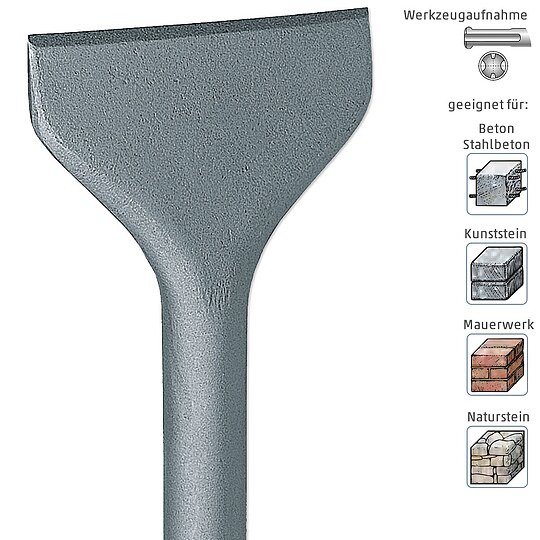 Bild 2 - KEIL Spatmei�el 40 x 250 mm - 502.240.250