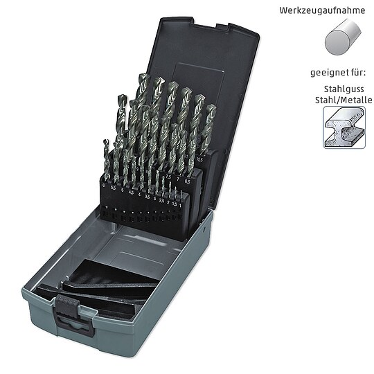 Bild 2 - KEIL 25-teiliger Spiralbohrersatz HSS 1-13 mm - 302.501.113