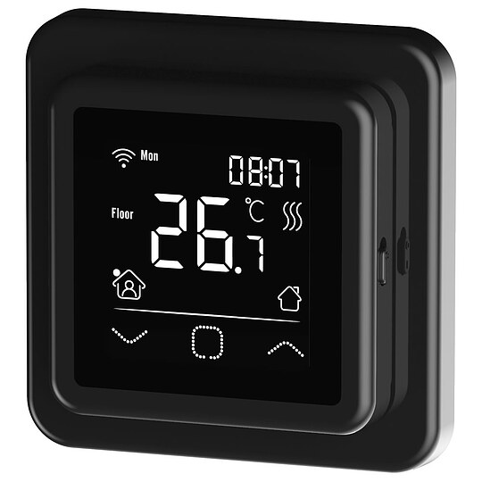 Bild 2 - Magnum Digitaler Raumthermostat C16 Wifi inkl. Sensor - Schwarz - 825871
