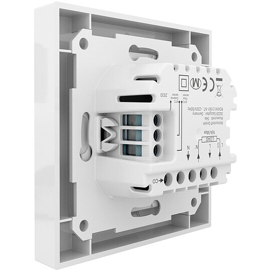 Bild 3 - Raumregler Alpha direct 55 Matrix WiFi - 230 V - Sensortasten - inkl. Bodensensor - Gehäuse signalweiß - RDWM 21051-N7