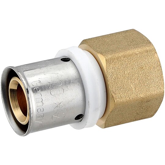 Bild 2 - Pressfitting-�bergang 20 x 2,0 mm - 1/2 Zoll Innengewinde f�r MV-Rohr