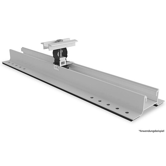 Bild 2 - K2 Systems PV-Befestigung schwarze Modulmittelklemme für Rahmenhöhe 25-40 mm für Single- und SolidRail-System