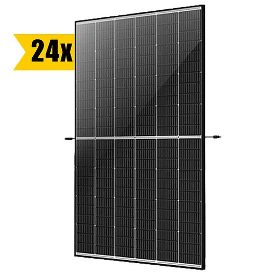 Bild 2 - PV-Komplettanlage 10 kWp mit SMA Wechselrichter 10 kW, 24 Solarmodulen black frame & Montagesystem Aufdach