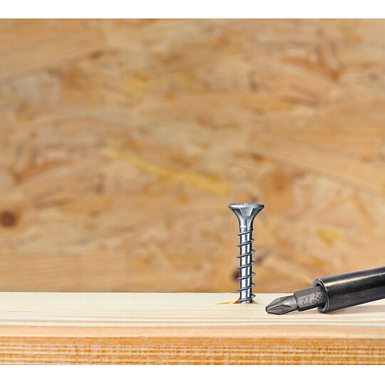 Bild 5 - SPAX® Senkkopfschraube WIROX® Vollgewinde Kreuzschlitz PZ2 - Ø 4,5 x 35 mm - VPE 500 Stück - 1081010450355