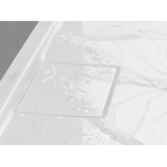 Villeroy & Boch Architectura Duschwanne 90x90 Cm – Weiß, Mit Metallrand, 4,8 Cm Tiefe