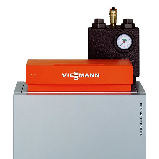 Bild 3 - Viessmann Kleinverteiler - Sicherheitsgruppe im heizwasserseitigen Verteilergehäuse - 7248938