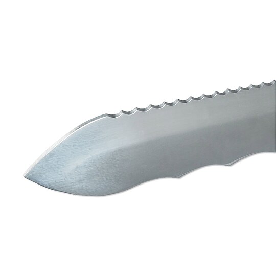 Bild 2 - D�mmstoffmesser mit Doppelschneide von KIESEL - Edelstahl rostfrei - Klinge 200 mm