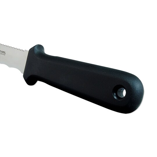 Bild 3 - D�mmstoffmesser mit Doppelschneide von KIESEL - Edelstahl rostfrei - Klinge 200 mm