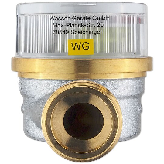 Bild 4 - Wasserzähler kalt / warm 4,0 m³ mit Anschlussgewinde 1'' - 130 mm - geeicht und beglaubigt 2025