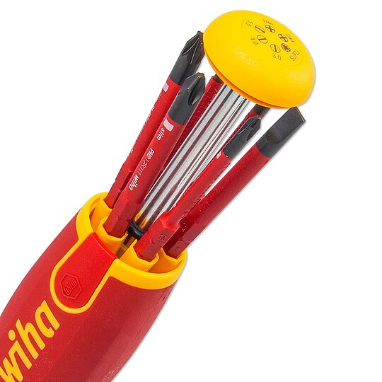 Bild 4 - Wiha Magazin-Bithalter LiftUp electric - VDE-GS gepr�ft - 6-teilig - Serie 2831 090 21 - 38611