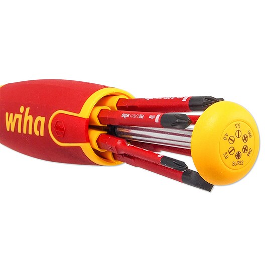 Bild 6 - Wiha Magazin-Bithalter LiftUp electric - VDE-GS gepr�ft - 6-teilig - Serie 2831 090 21 - 38611